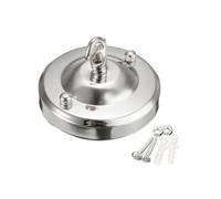 1PC Lamp Part Ceiling Plate Holder Fitting Hook Light LivingRoom Pendant Rose 10.5 * 6cm Hardware(Chrome)