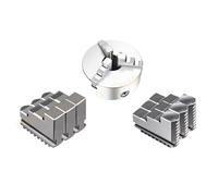 1pc Lathe Chuck Spare Part Soft Jaws Internal Jaw and External Jaw 3 Jaw Chuck K11 Chuck Jaws for K11 80MM 100MM 125MM 160MM(L-Type,K11-80)