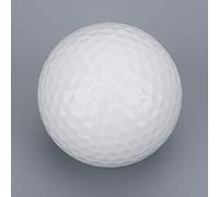 1Pc LED Ball Flashing Multi-Color for Night Practice Training - Durable Rubber Material - 1.65inch White