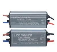 1pc LED Driver 1-3W 4-7W 8-12W 12-18W 18-25W 25-36W Adapter AC85V-265V 250mA WaterproofIP65 Power Supply For Panel Light(1-3W DC3-12V)