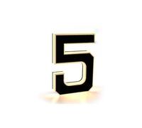 1PC LED Light Up Letters, Marquee Light Sign Numbers, Letter Standing Decor, Modern LED Lights Letters Backlit House Number For Home, Garage, Shop,Christmas New Year