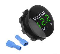 1pc LED Voltage Display Meter Portable Digital Tester for Car and Motorcycle Batteries (green)