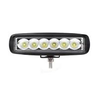 1pc Led Work Lamp Flood Light Daytime Running Slim Pickup Ip68 5.7 Inch 12v 24v for Atv Suv 4x4