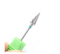 1pc left hand tungsten carbide nail drill bit,6x13mm tapered burr