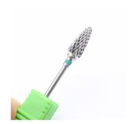 1pc left hand tungsten carbide nail drill bit,6x13mm tapered burr