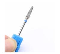 1pc left hand tungsten carbide nail drill bit,6x13mm tapered burr