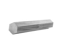1pc Length 100mm-1000mm Solid Core Alloy Bar, Subtense Distance 8/30/60mm 6061 Aluminum Hex Rod(1000X21MM)