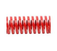 1Pc Length 20-175mm Red Spiral Stamping Compression Mould Die Spring OD 18/20/22mm ID 9/10/11mm(100mm,20mm-1Pc)