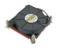 1pc LGA2011 LGA115X 100W Server 1U Radiator Heatsink For Desktop PC CPU Cooler Computer Active Temperature Control Cooling Fan(LGA115X)