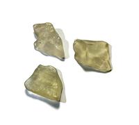 1pc Libyan Desert Glass Gold Tektite 4.26-6.5 Grams Extremely Rare A-Grade Translucent Natural Specimen Found in Only One Location in the World, 4.26-6.50 Grams, Tektite, libyan desert glass