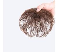 1Pc Light Brown Wig Pieces for Top of Head,Curly Hair Topper Replacement Fluffy Hairpiece Seamless Clip in Top Wiglet for Women Thin Hair Care Hairpieces,Wigs and Accessories,Hairpieces