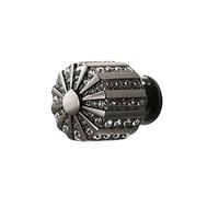 1PC Light Luxury Crystal Diamond Single Hole Handle Zinc Alloy Kitchen Cabinet Knobs Drawer Pulls Dresser Knobs Hardware 5032 Titanium Black