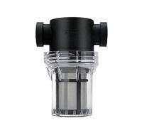 1pc Lightweight Plastic Pipe Filter - 1/2", 3/4", 1" Inline Mesh Screen for Garden Hose, Fish Tank(80 Mesh,1/2")