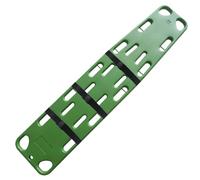 1pc Lightweight Portable Spine Board Stretcher - Durable PE Plastic EMT Backboard for Emergency and Patient Transport(Dark Green)
