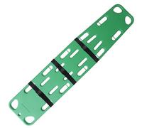 1pc Lightweight Portable Spine Board Stretcher - Durable PE Plastic EMT Backboard for Emergency and Patient Transport(Green)