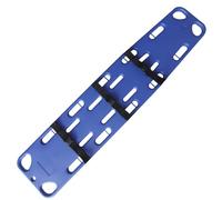 1pc Lightweight Portable Spine Board Stretcher - Durable PE Plastic EMT Backboard for Emergency and Patient Transport(Blue)