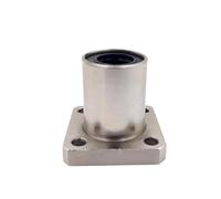 1pc LMK20UU type Nickel plating f.l.a.n.g.e linear bearing for 3D printer linear Rod 20mm shaft LMK20 LMK