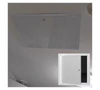 1pc Lockable White Inspection Door - Durable Aluminum Alloy Access Panel for Drywall,for Plumbing, HVAC, and Renovations(30x30cm)