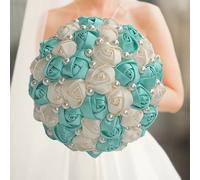 1Pc/Lot Cream Wedding Bouquet Artificial Flowers Wedding Bouquet for Wedding Par