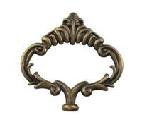 1pc Love Heart Shape Single Hole Ring Handle Iron Classy Pull Knob Kitchen Home Decoration Hardware Drawer Door Furniture Handle(Antique Bronze)
