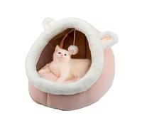 1pc Lovely Bed Cat,Anti Slip Bottom,Comfortable Dog Bed and Cat bed with Plush Interior and Easy Cleaning Design (S, rabbit)