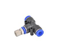 1Pc Low-Pressure Misting Nozzles Misting Cooling Garden Irrigation 1/4'' Atomizer Nozzles 4/7mm Hose for Patio Greenhouse(0.2mm)