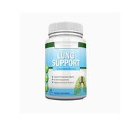 (1Pc) Lung Support Detox & Cleanse Supplement, 10-in-1 Herbal Formula for Respiratory Health, 60 Vegetable Capsules