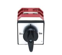 1pc LW12-16/YH2.2 16A Four Position Two Pole Control Circuit Voltmeter Measurement Changeover Selector Rotary Switch