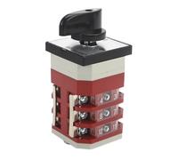 1pc LW12-16/YH3.3 16A 4 Position 3 Pole Three-Phase Conversion Measurement Universal Cam Voltmeter Switch
