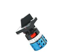 1pc LW26-25 Series Cam Switch 25A 690V Silver Contact 1/2/3/4poles 3 Positions Rotary Selector Universal Switch(25A 1 pole 1-0-2)