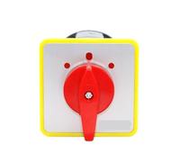 1pc LW5D-16/5.5S.4 16A 4 Poles 16 Screws Three Positions Panel Mount Rotary Selector Changeover Control Cam Switch