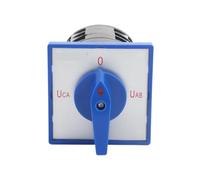 1pc LW5D-16/YH3.3 16A Four Position 3 Poles Three-Phase Voltmeter Conversion Selector Changeover Cam Switch Blue Panel