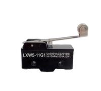 1PC LXW5-11G1 SPDT instantaneous roller hinge arm button travel limit micro switch with screw lever AC380V DC220V