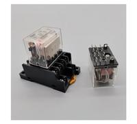 1Pc LY4NJ HH64P Mini Relay P143 14Pin 10A with LED Intermediate Relay 12V 24VDC 220V 10A Switch Relay(DC12)