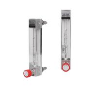 1pc LZB-3WB Glass Float Flow Meter Micro Adjustable Flowmeter for Liquid Water, Variable Area Rotameter(1-10ml-min)