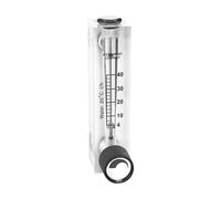 1pc LZT-8 Panel Type Acrylic Tube Rotameter Tools Water Flows Meter Plumbing Water Rotameter(0804M)
