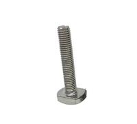 1Pc M12 M16 M20 304 Stainless Steel Metric Thread T Shape Square Hammer Head Type Screw Bolt Fastener Screws(90mm,M20(1pc))