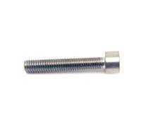 1Pc M2 .5 M3 M4 M5 M6 M8 DIN912 TC4 Titanium Alloy Hexagon Hex Socket Smooth Head Cap Allen Bolt Screw Thread Length=4-60mm(8mm,M2)