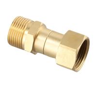 1pc M22 14mm Swivel Joint Connector for Pressure Washer Sprayer Thread Rotation M22 Fitting Degree Compatible with Standard Pressure Washer Accessories