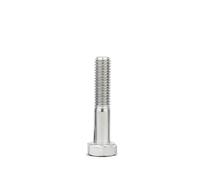 1Pc M22 M24 M27 M30 Length=100mm-200mm Stainless Steel 304 Half Tooth External Hexagon Screw Half Thread Bolt(180mm,M27(1pc))