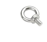 1Pc M3 M4 M5 M6 M8 M10 M12 Eye Bolt 304 Stainless Steel Marine Lifting Screws Ring Loop Hole For Cable Rope Bolt(20mm)