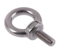1PC M4 M5 M6 M8 Marine Lifting Eye Screws 304 Stainless Steel Ring Loop Hole For Eyebolt for Mechanical Equipment(M5)