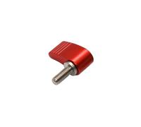 1pc M4 M5 M6 M8 Thumb Screws L-type/T-type Hand Tighten Screw Handle Adjustable Butterfly Shape Screw For DSLR SLR Camera(Red L-shape,M8x40mm)