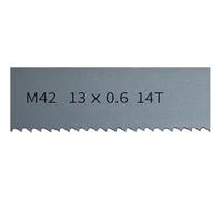 1pc M42 Bi Metal Bandsaw Blade 2032x13mmx0.65mm 14/18 TPI 6T 8/12T 10/14T 14T For Cutting Wood(14 TPI)