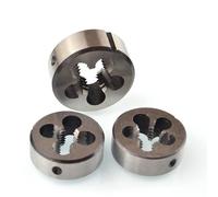 1pc M5.5X0.9 Right Hand HSSE Metric Round Split Dies Fine Thread Die Hand Threading Taps Threading Tools Threading Taps