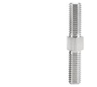 1pc M5 - M12 304 Stainless Steel Stick Left And Right Thread L=30mm-150mm))(90mm,M5(2Pcs))