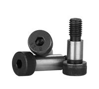 1pc M5 M6 M8 M10 Dia=6 8 10 12mm Grade 12.9 Steel Hex Hexagon Socket Cap Head Shoulder Roller Bearing Screw Bolt High Tensile(110mm,M8 Shoulder Dia 10mm)