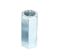 1pc M6 M8 M10 M12 M14 M16 M18 M20 Galvanized Rod Coupling Hex Nut Galvanized Long Hex Nut(M4-0.7 x 10mm)