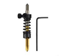 1pc M6 Tapping Chamfer Straight Flute Screw Tap with Integrated Chamfering Function for Lathe, Made from High Speed Steel (C)