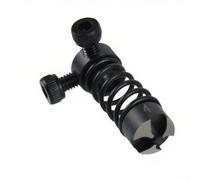 1pc M6 Tapping Chamfer Straight Flute Screw Tap with Integrated Chamfering Function for Lathe, Made from High Speed Steel (A)